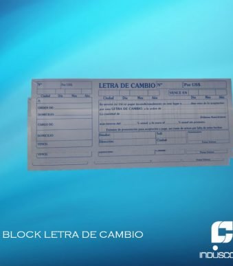 LETRA DE CAMBIO